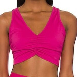 Alo Magenta Crush Wild Thing Tank